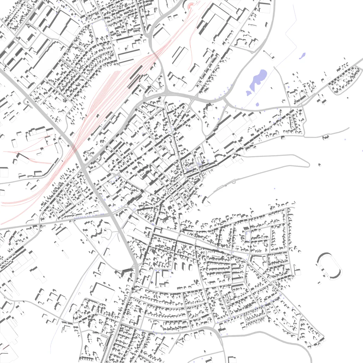 Homburg Lageplan (2,5 km)
