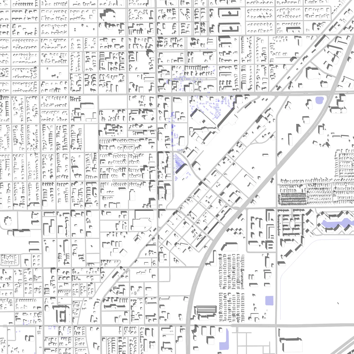 Homestead site plan (2.5 km)