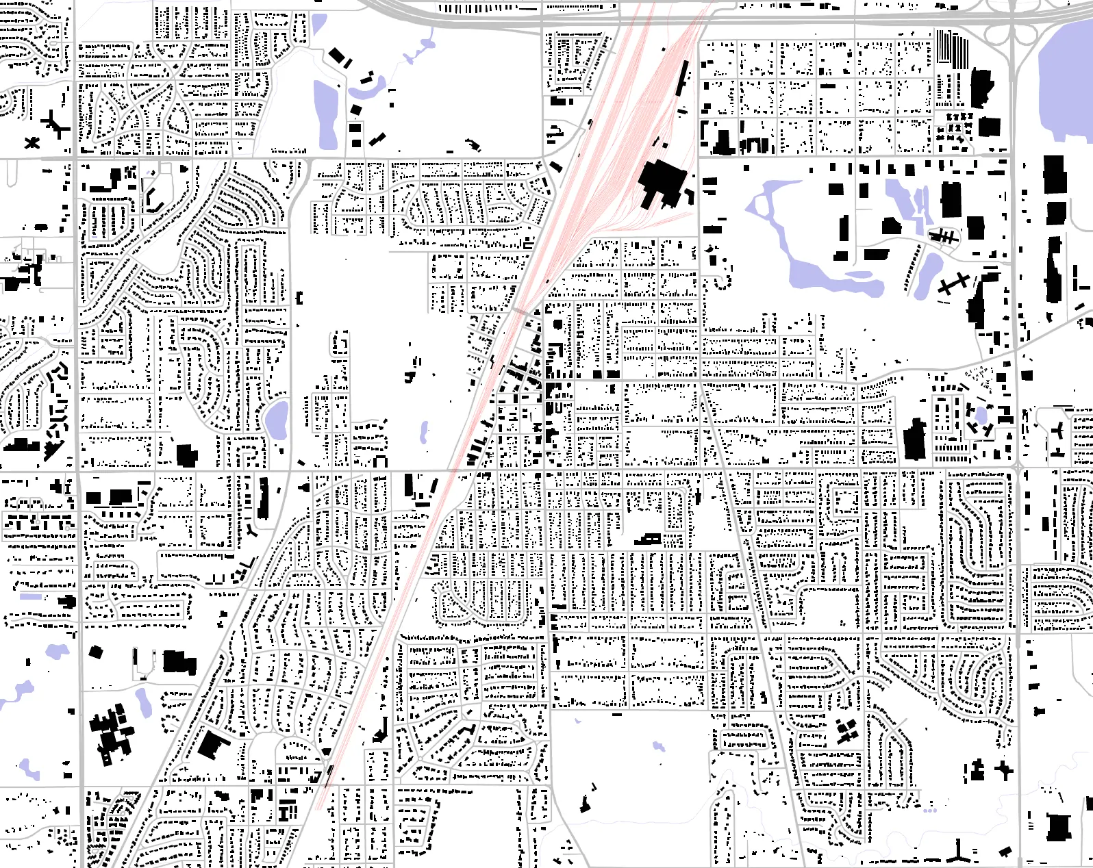 Homewood Schwarzplan