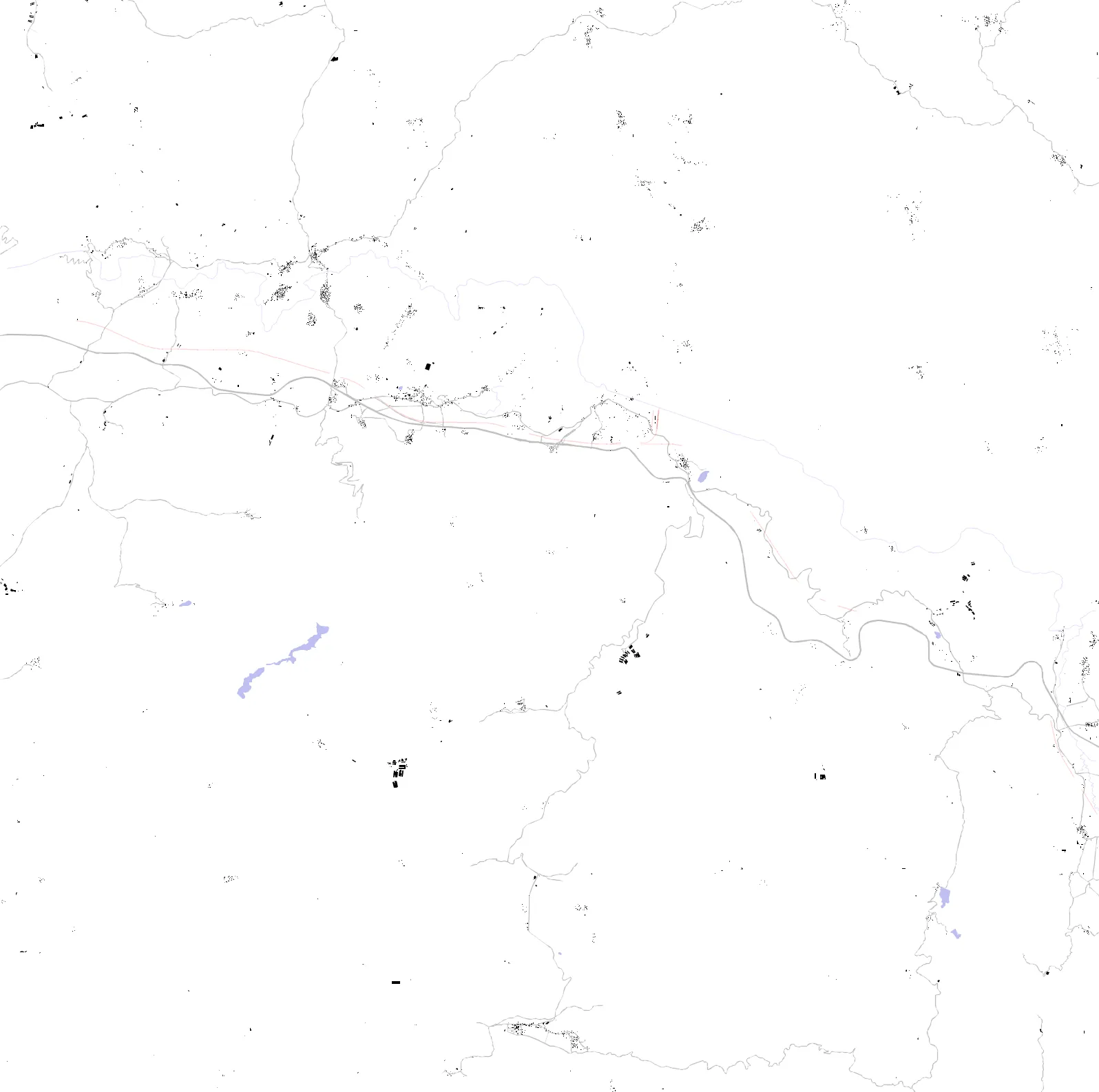 红河哈尼族彝族自治州 figure ground plan