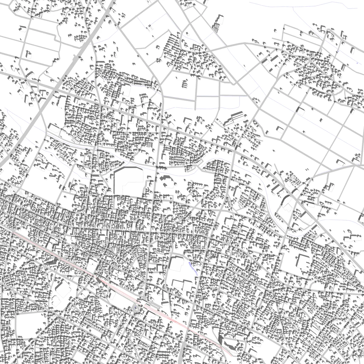 Honjo Lageplan (2,5 km)