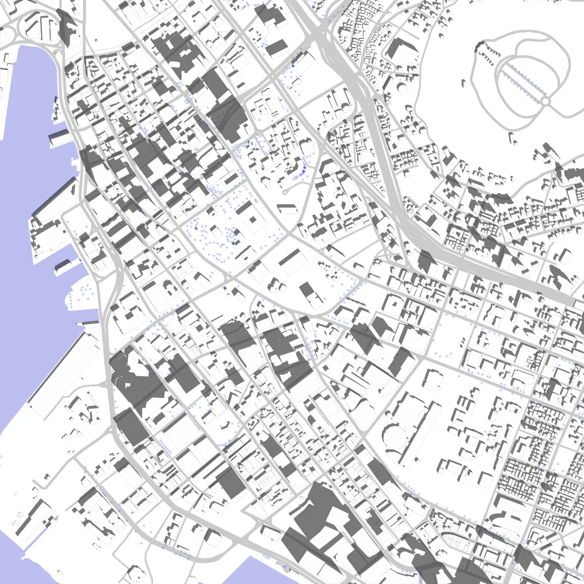 Honolulu Lageplan (2,5 km)