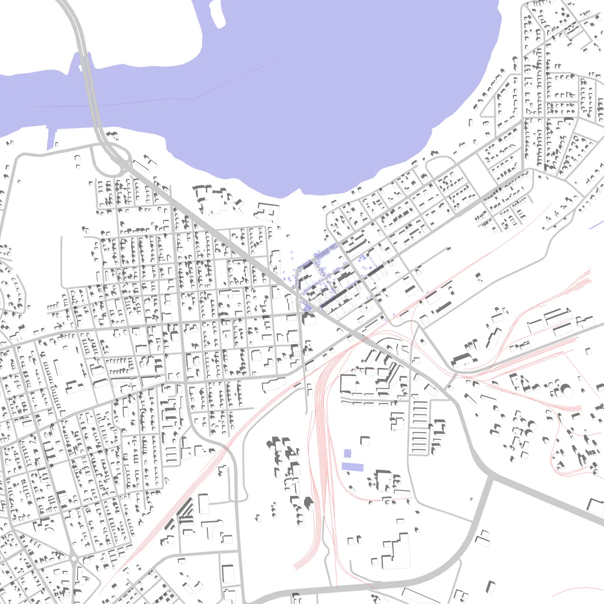 Hopewell site plan (2.5 km)