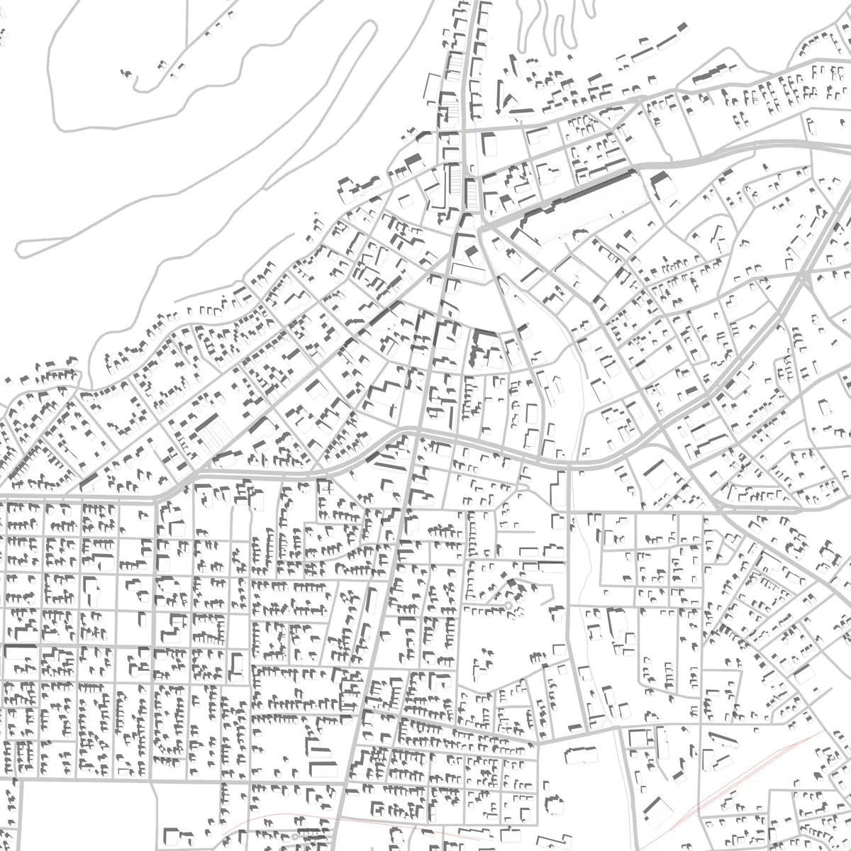 Hot Springs Lageplan (2,5 km)