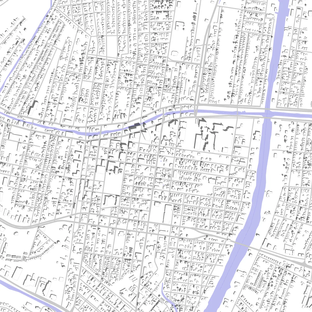 Houma site plan (2.5 km)