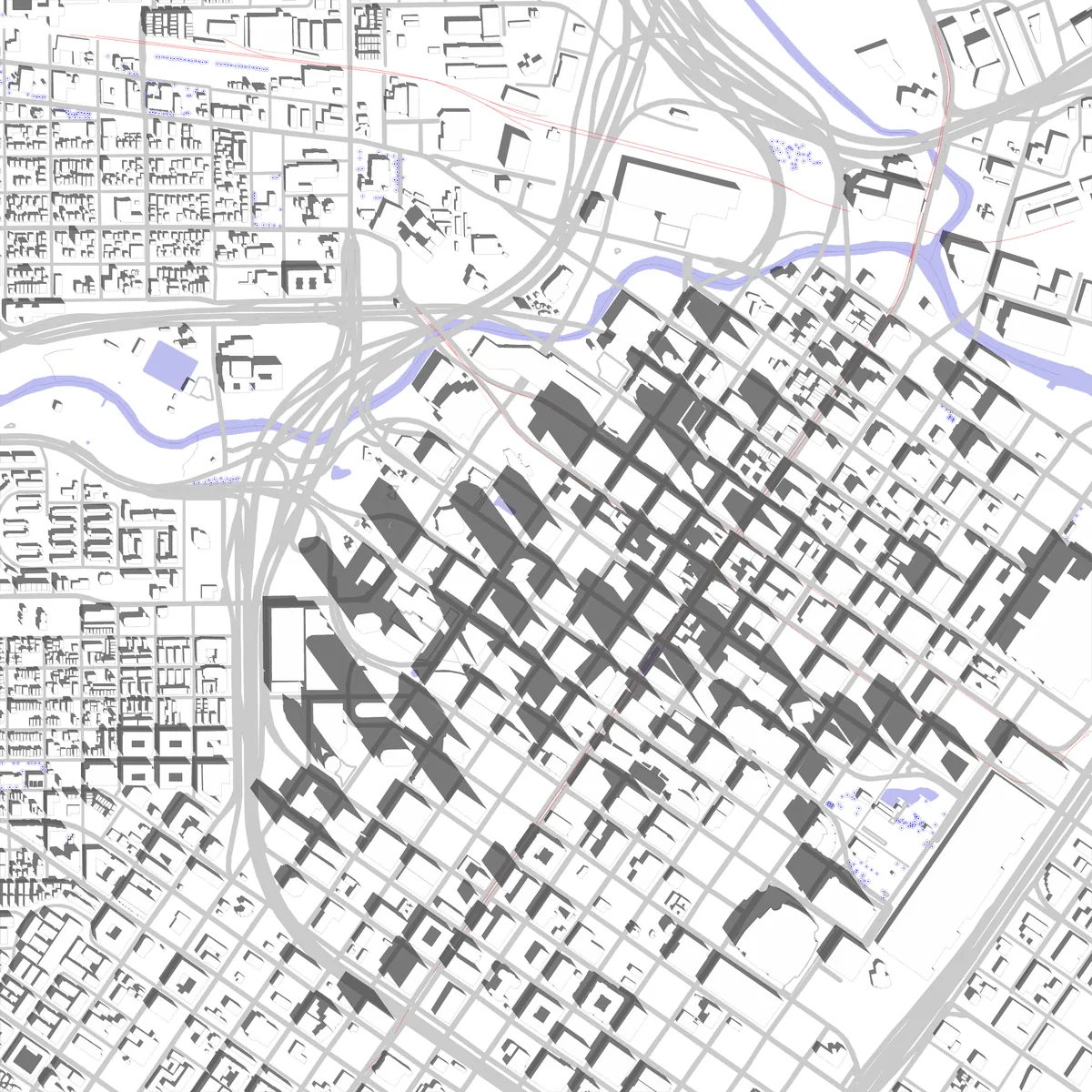 Houston site plan (2.5 km)