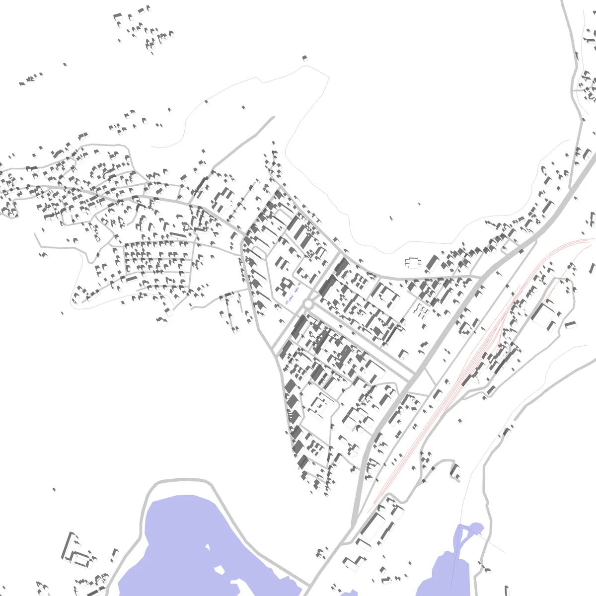 Hrazdan Lageplan (2,5 km)