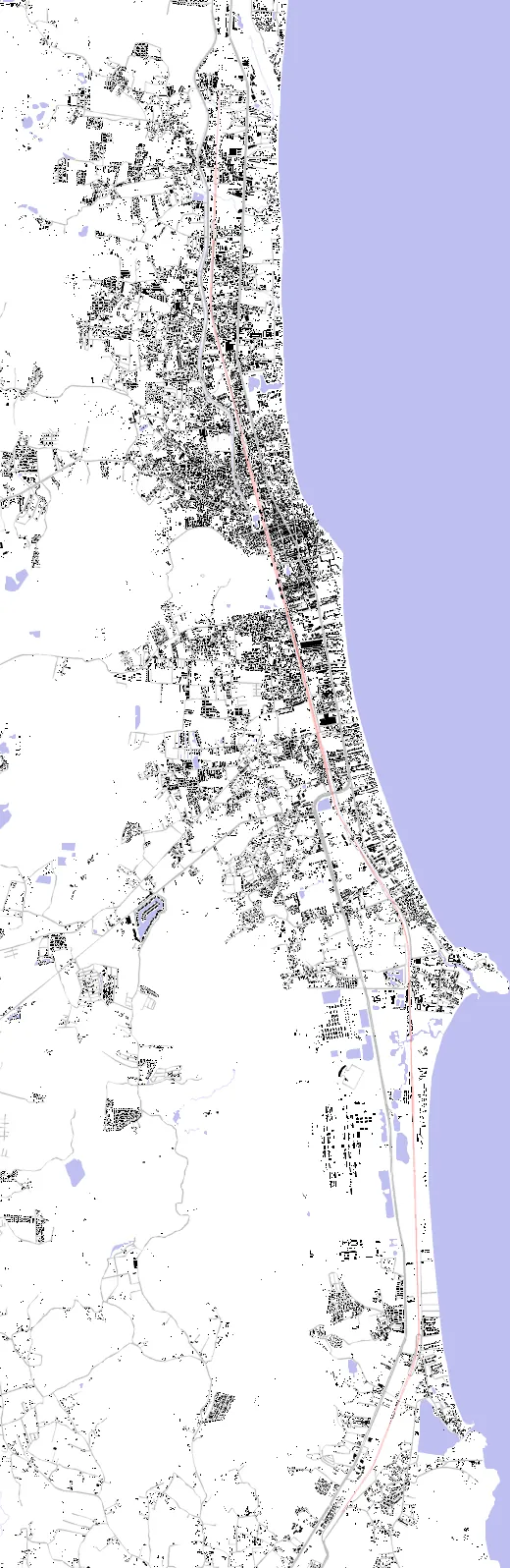 Hua Hin figure ground plan