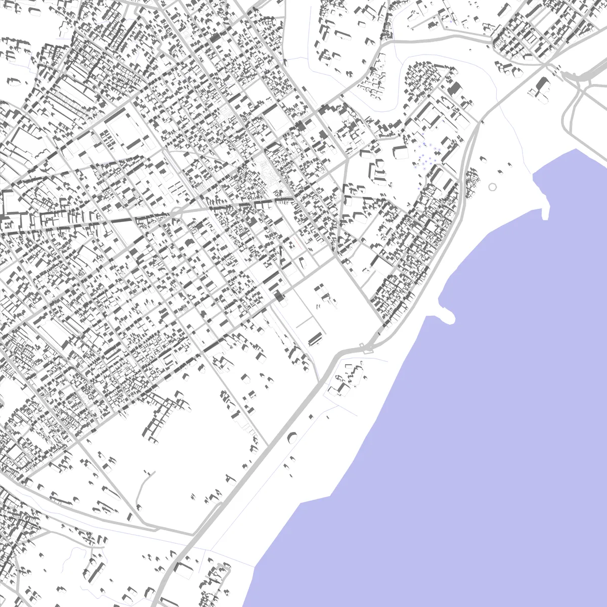 Hualien site plan (2.5 km)