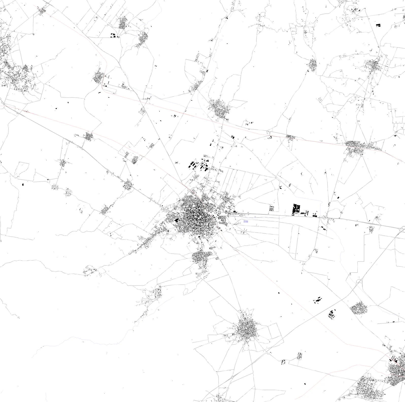 Huamantla Schwarzplan