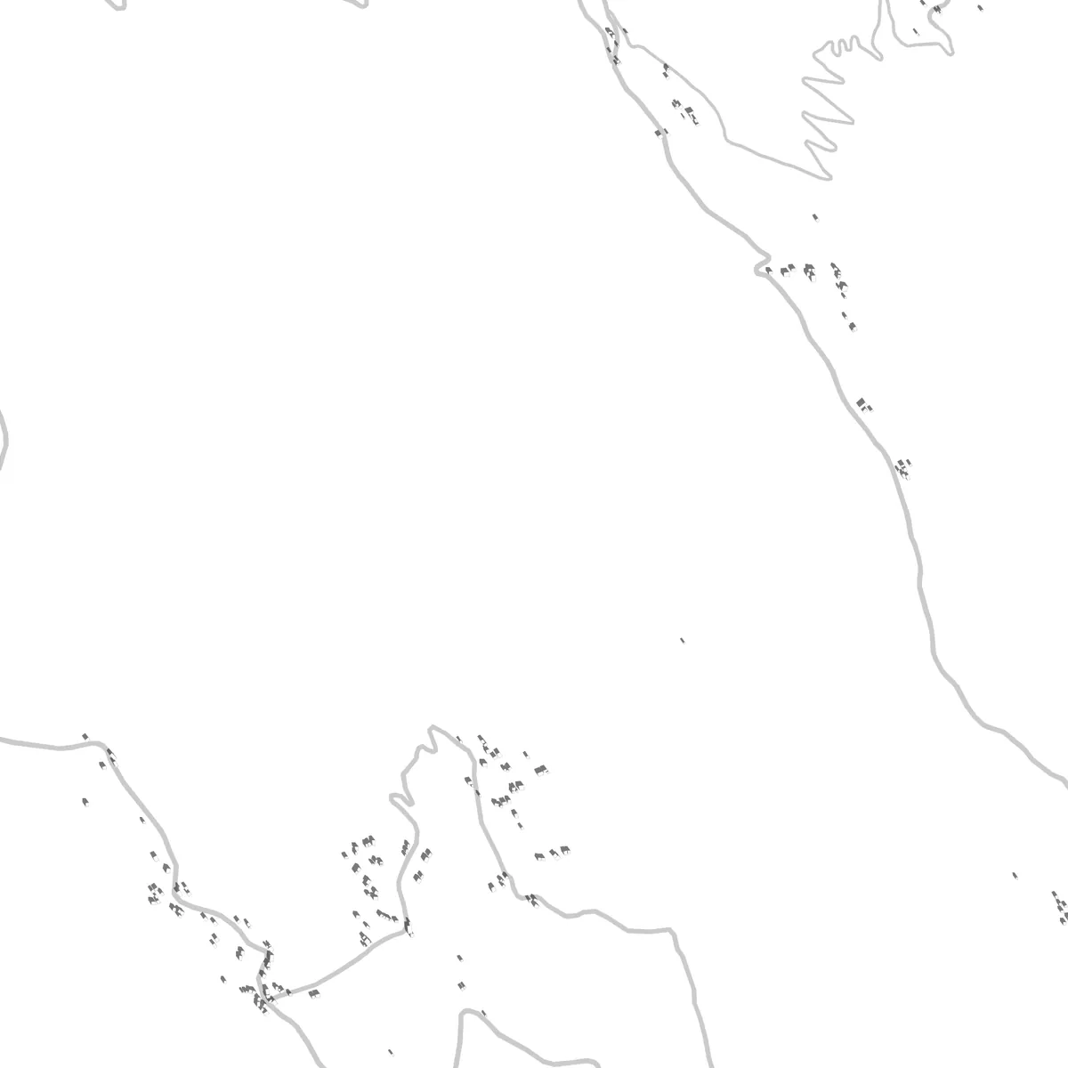 Huehuetenango plano de situación (2,5 km)