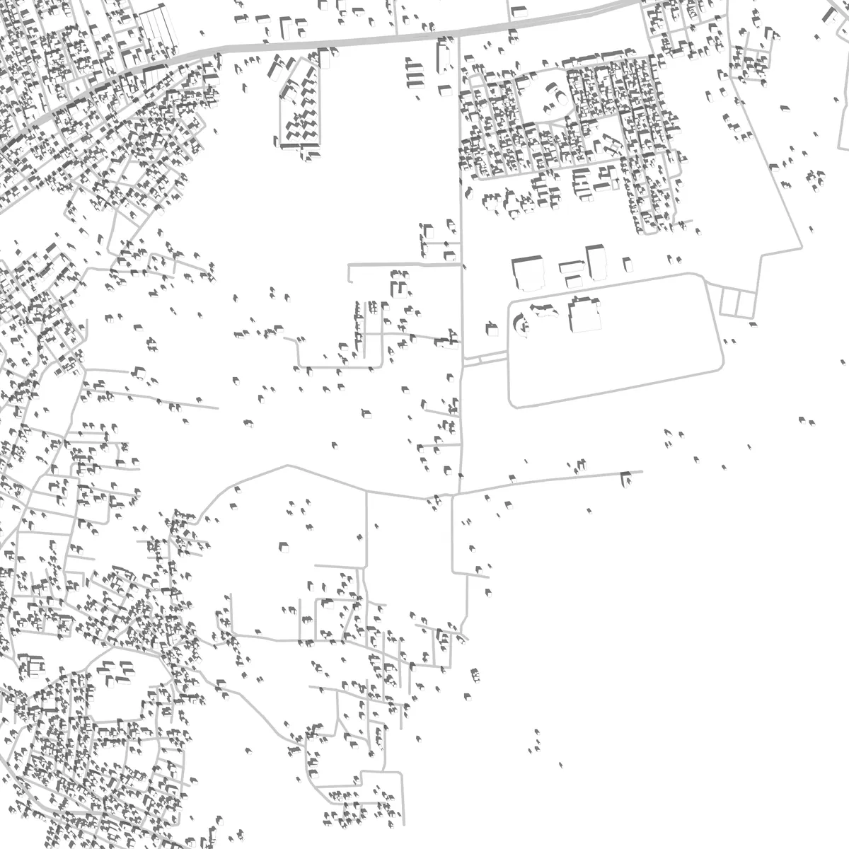 Huejutla de Reyes Lageplan (2,5 km)
