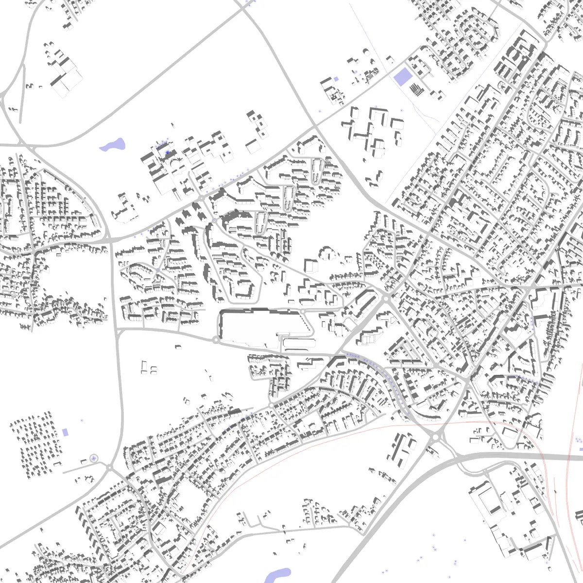 Hürth Lageplan (2,5 km)