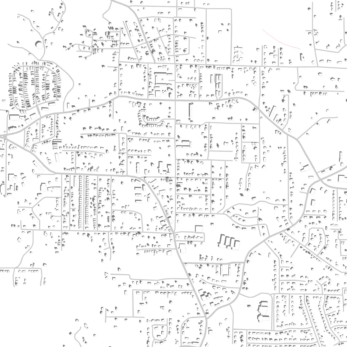 Hueytown Lageplan (2,5 km)