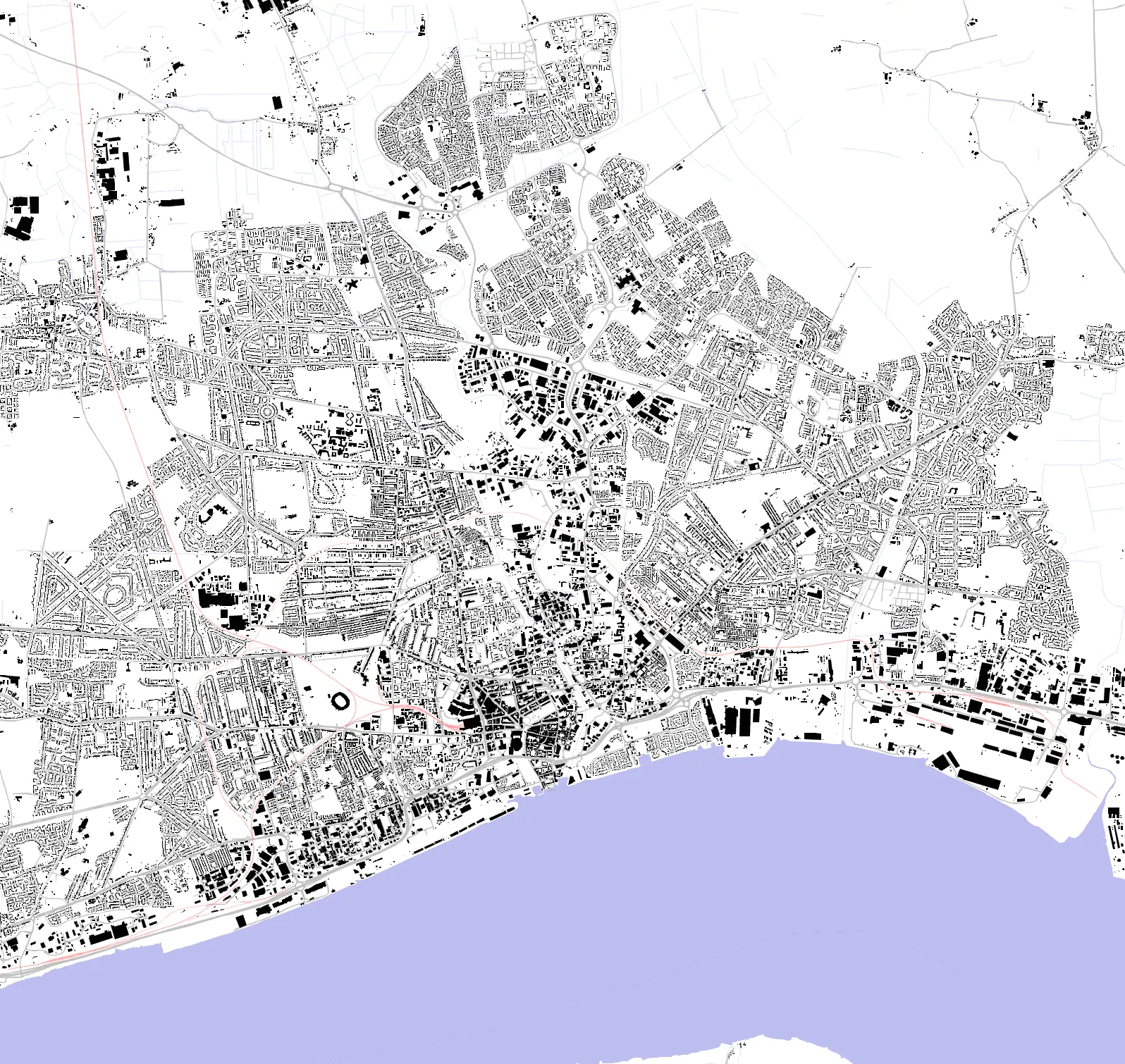 Hull figure ground plan