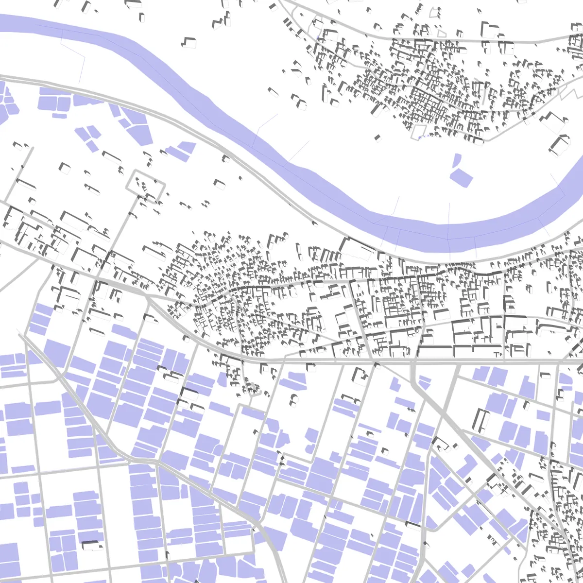 Hunei Lageplan (2,5 km)