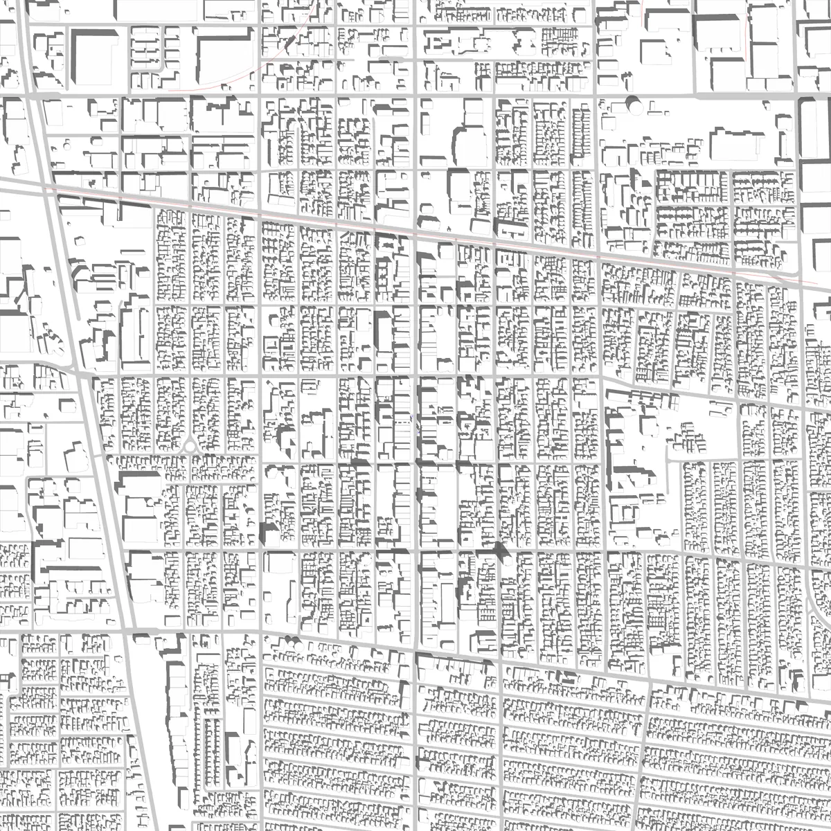 Huntington Park Lageplan (2,5 km)