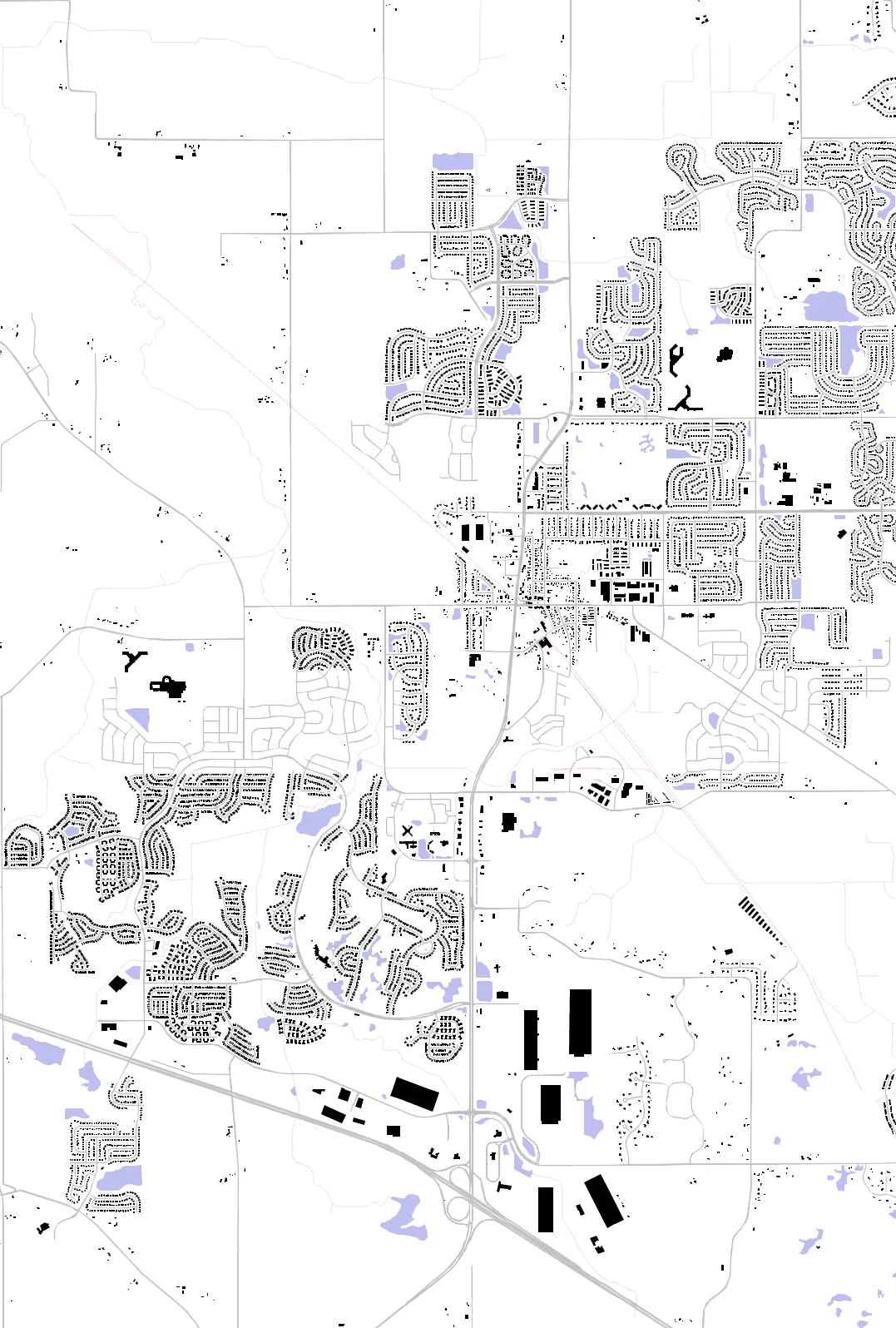 Huntley figure ground plan