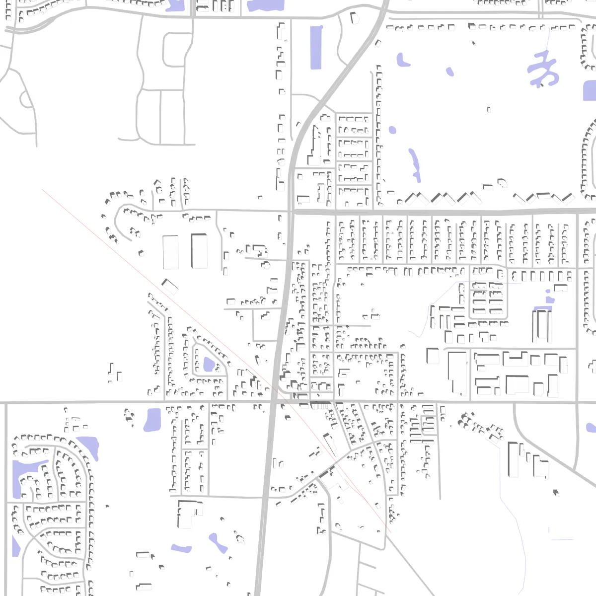 Huntley site plan (2.5 km)