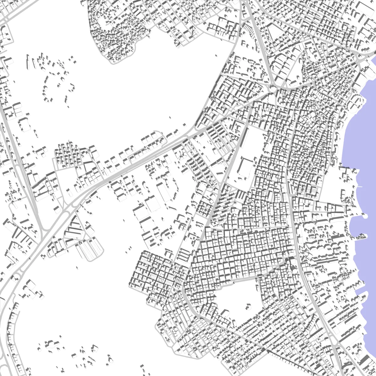 Hurghada site plan (2.5 km)