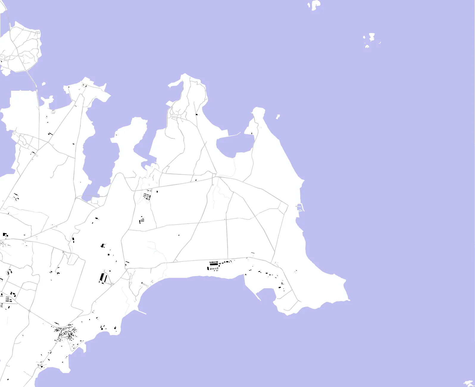 Huxi figure ground plan