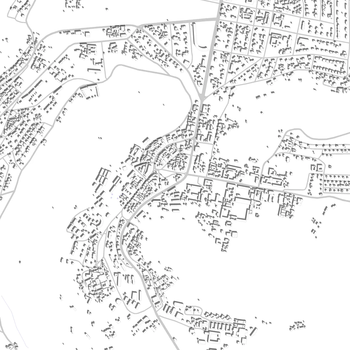 Huye plan de situation (2,5 km)
