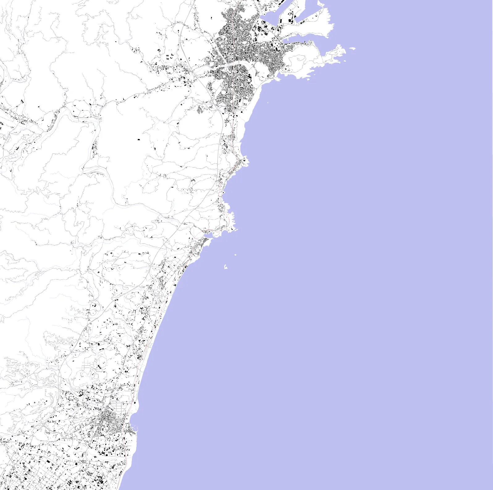 日向 図と地のプラン