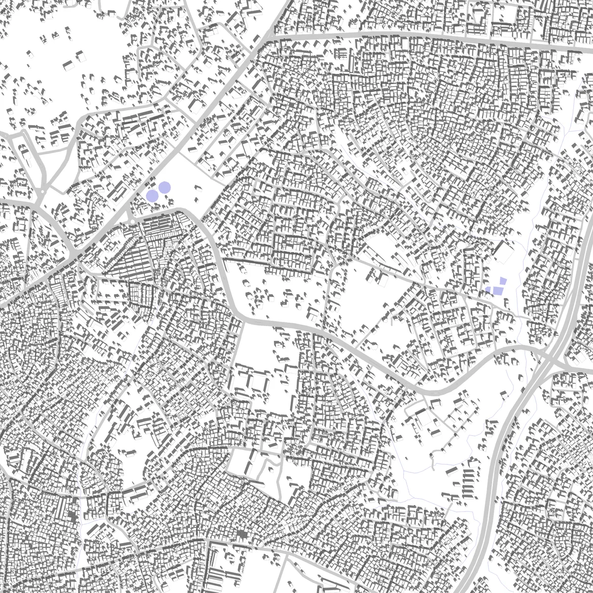 Ibadan East site plan (2.5 km)