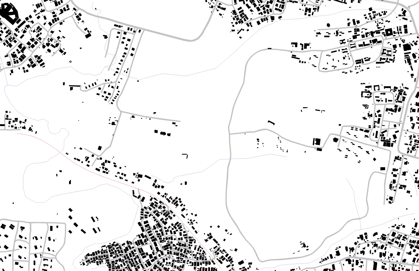 Ibadan South figure ground plan