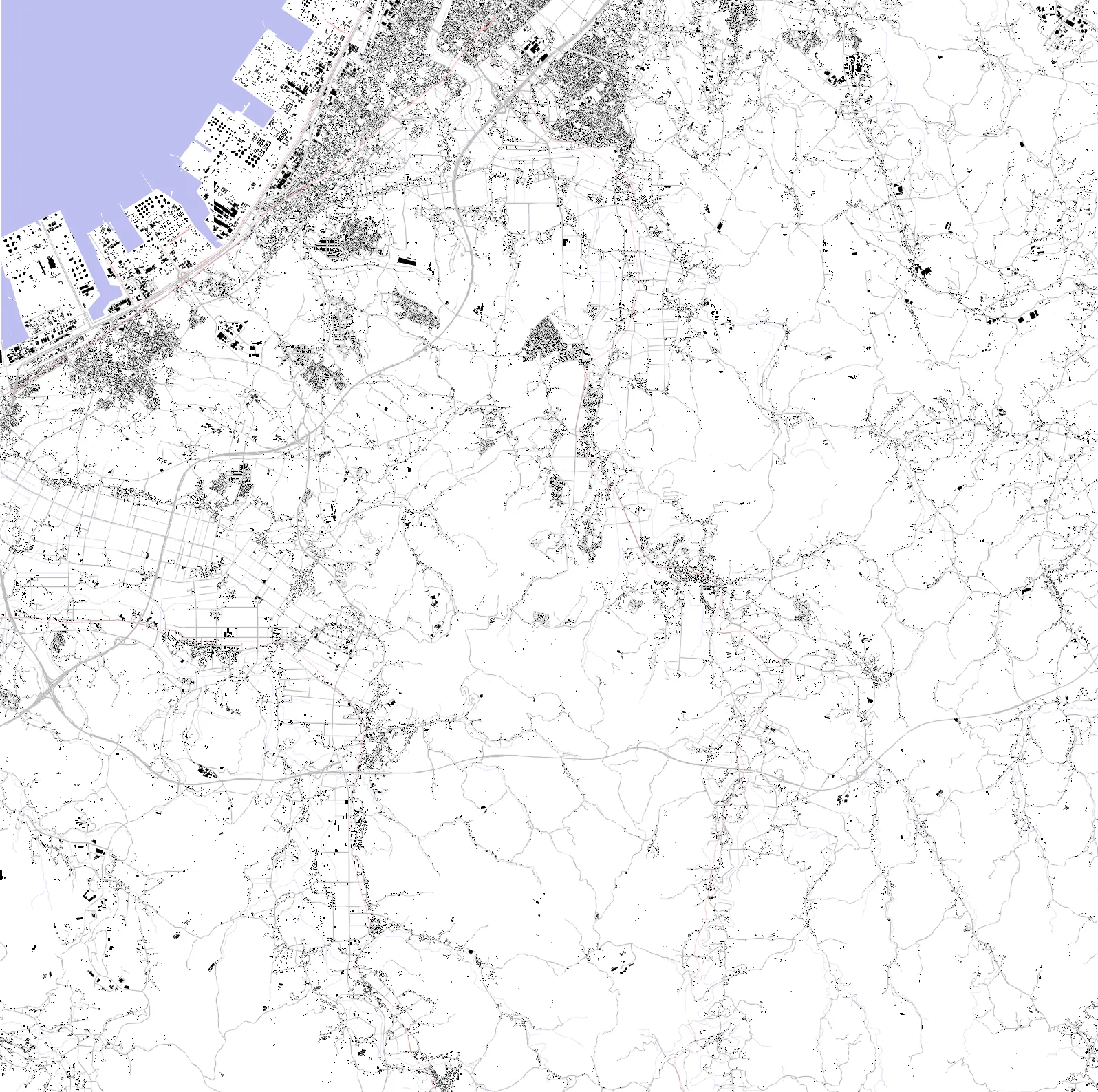 Ichihara Schwarzplan