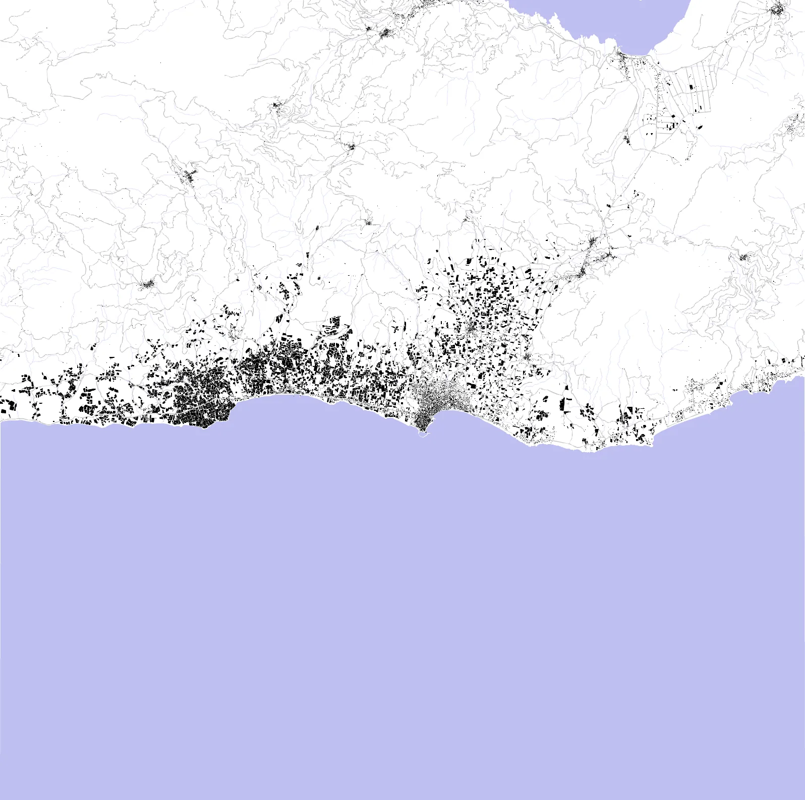 Ierapetra figure ground plan