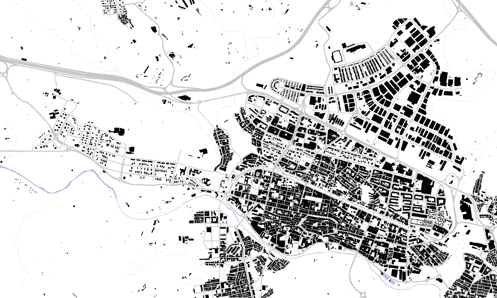 Igualada Schwarzplan