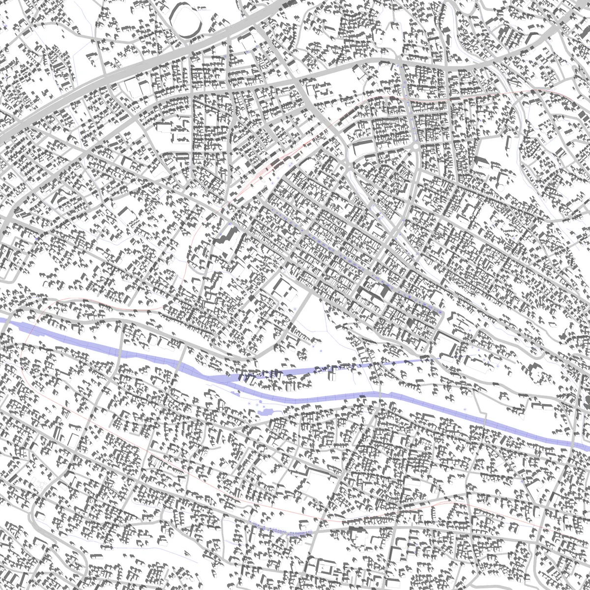Iida site plan (2.5 km)