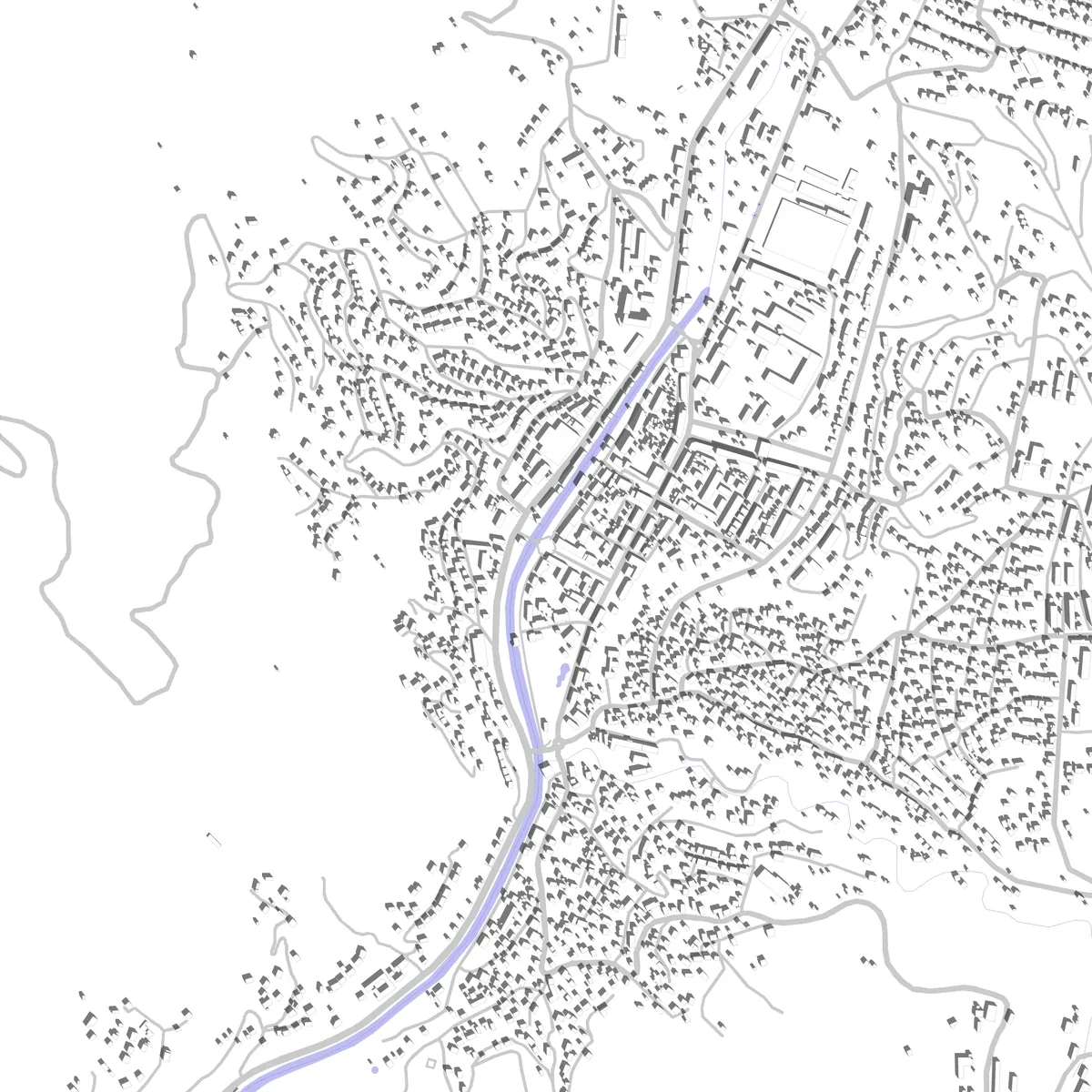 Ijevan site plan (2.5 km)
