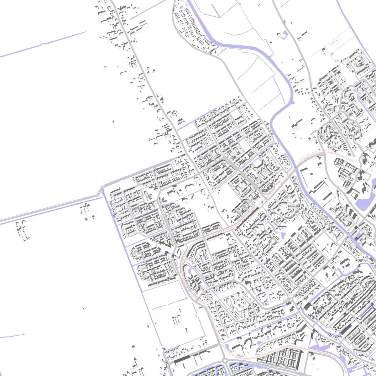 IJsselstein situatieplan (2,5 km)