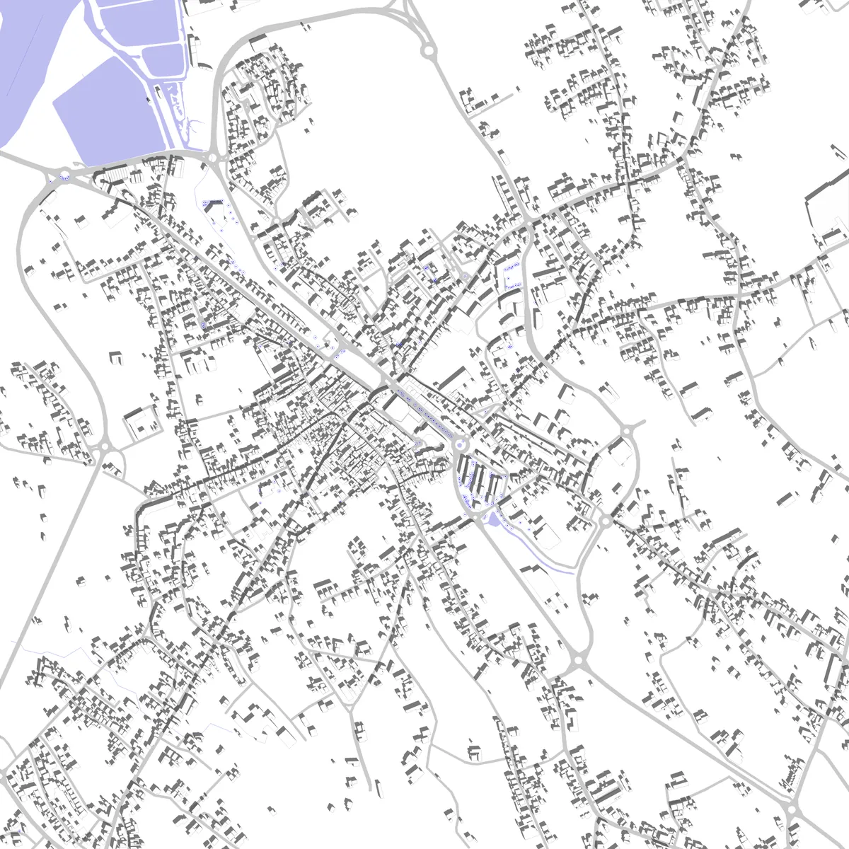 Ílhavo Lageplan (2,5 km)