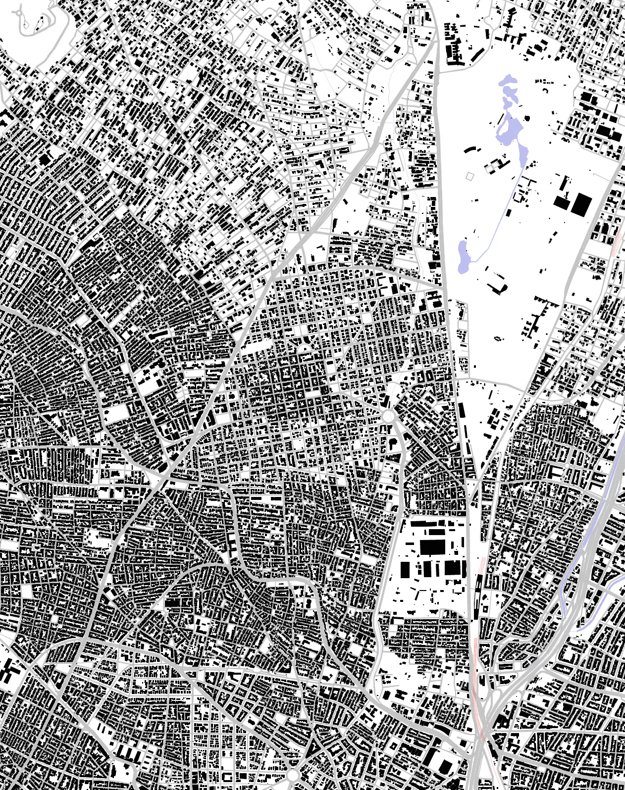 Ilion figure ground plan