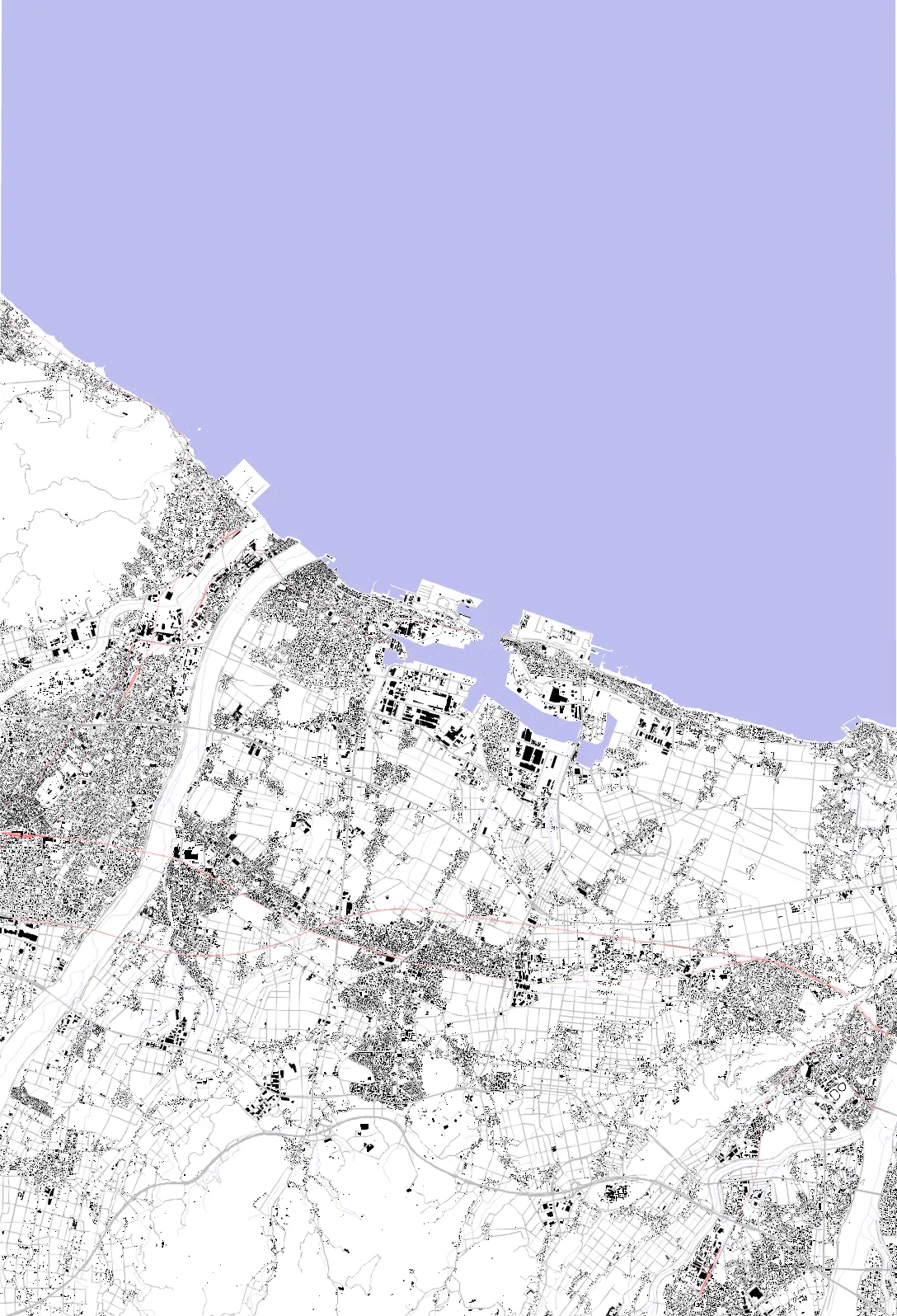 Imizu figure ground plan