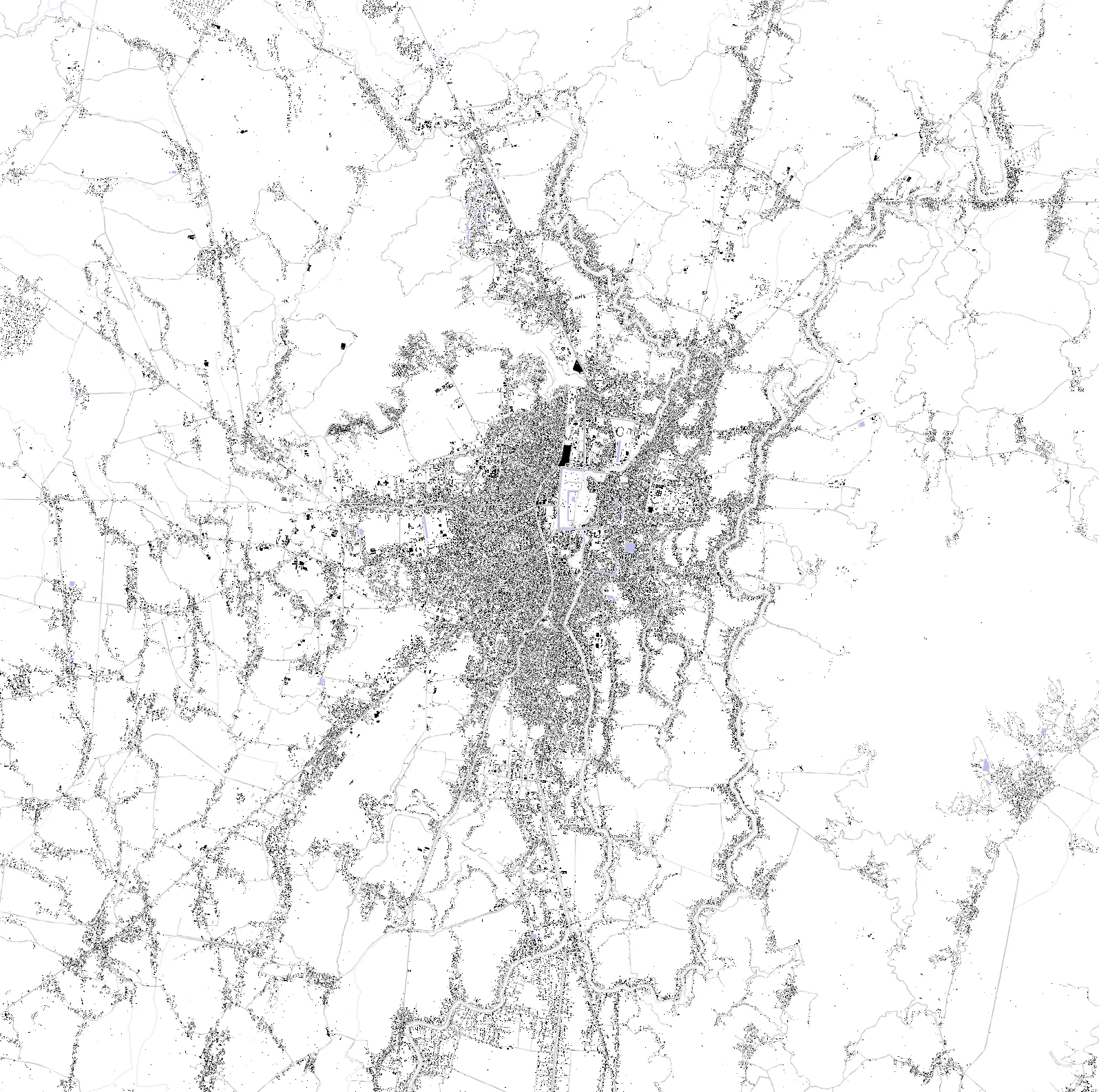 Imphal figure ground plan