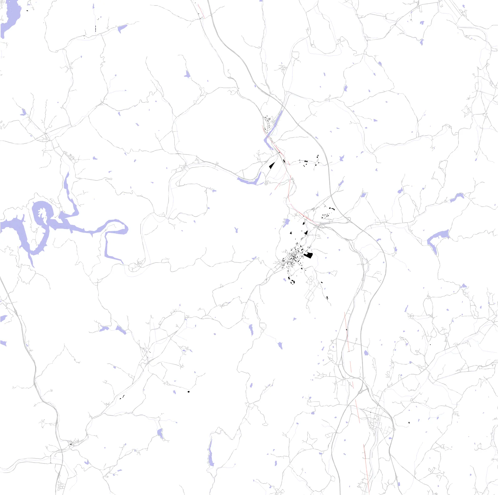 Imsil figure ground plan