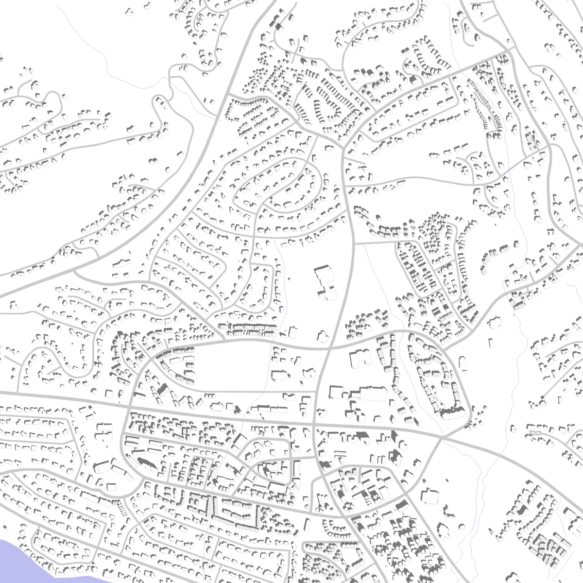 Incline Village Lageplan (2,5 km)