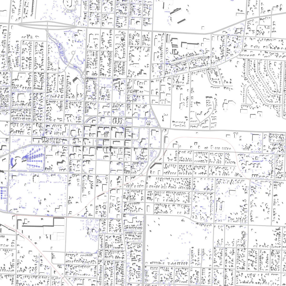Independence site plan (2.5 km)