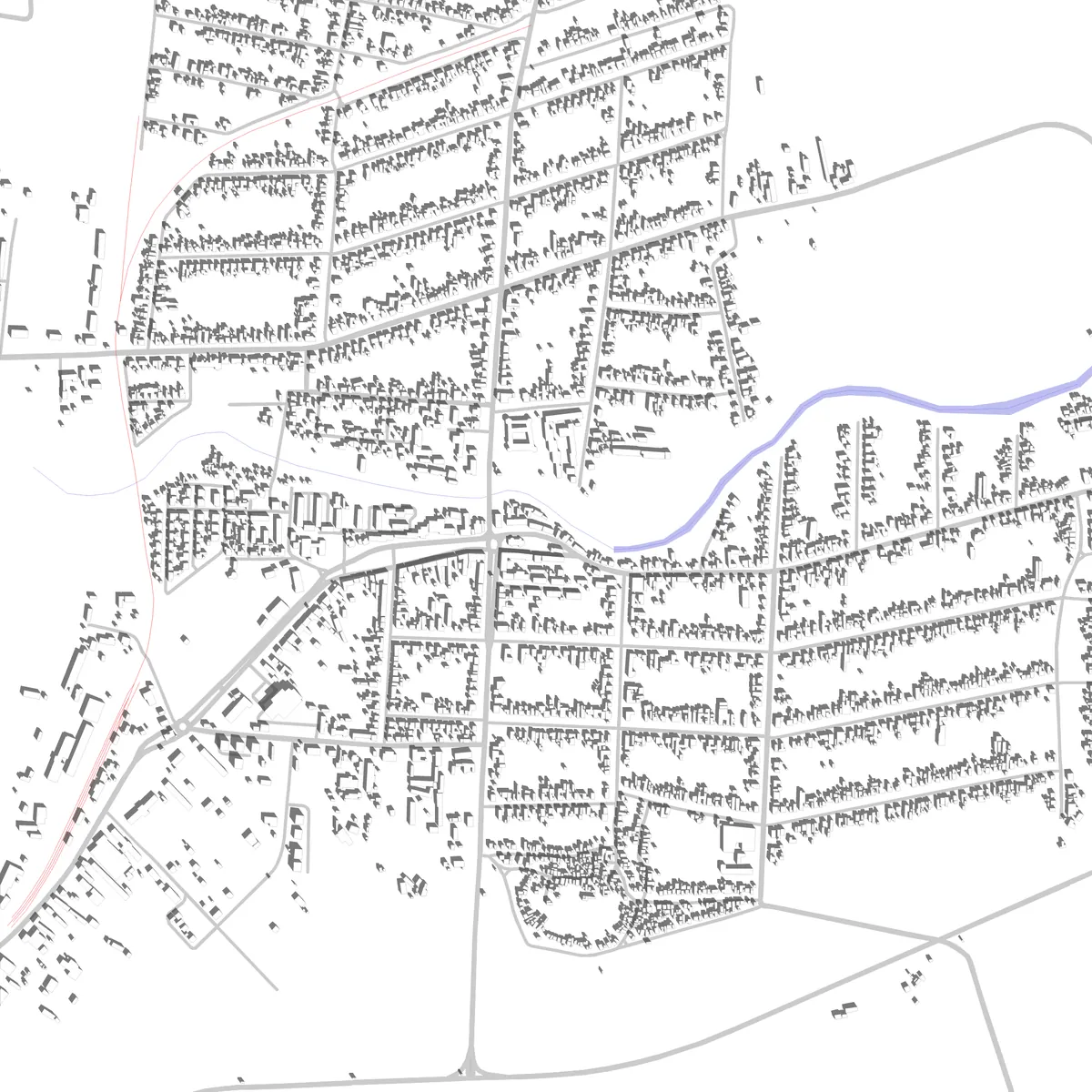 Ineu Lageplan (2,5 km)