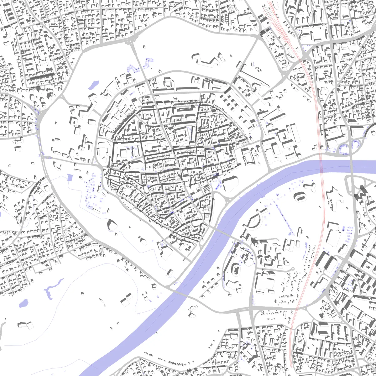 Ingolstadt Lageplan (2,5 km)