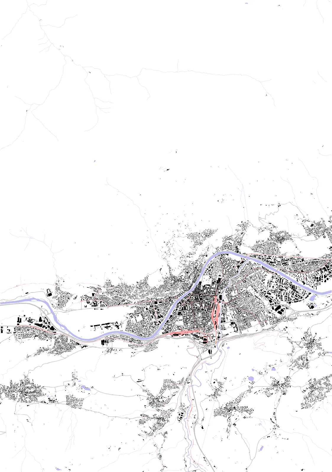 Innsbruck Schwarzplan