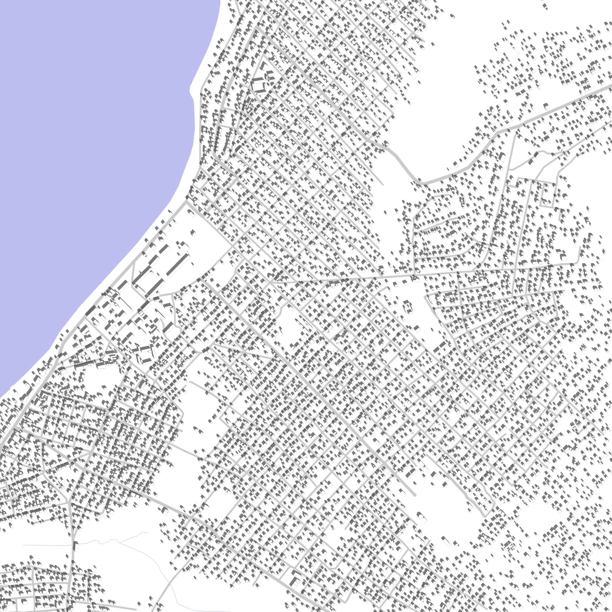 Inongo Lageplan (2,5 km)