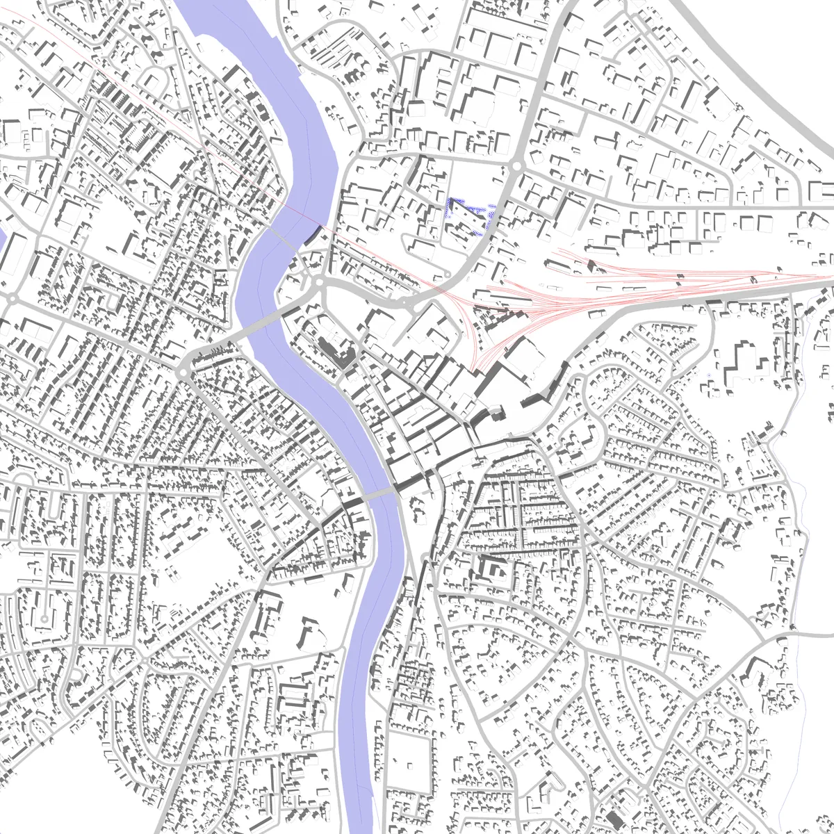 Inverness site plan (2.5 km)