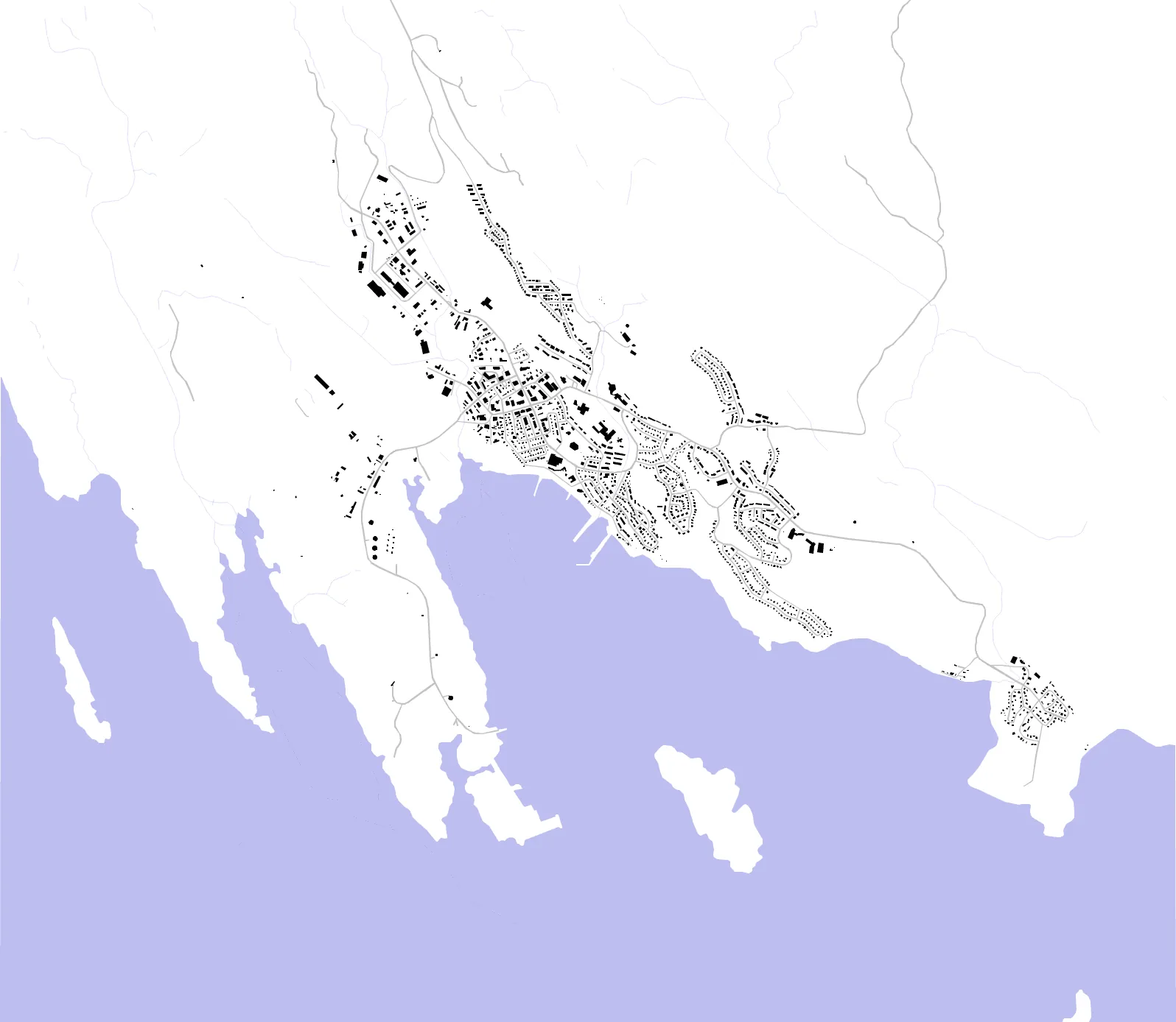 Iqaluit figure ground plan