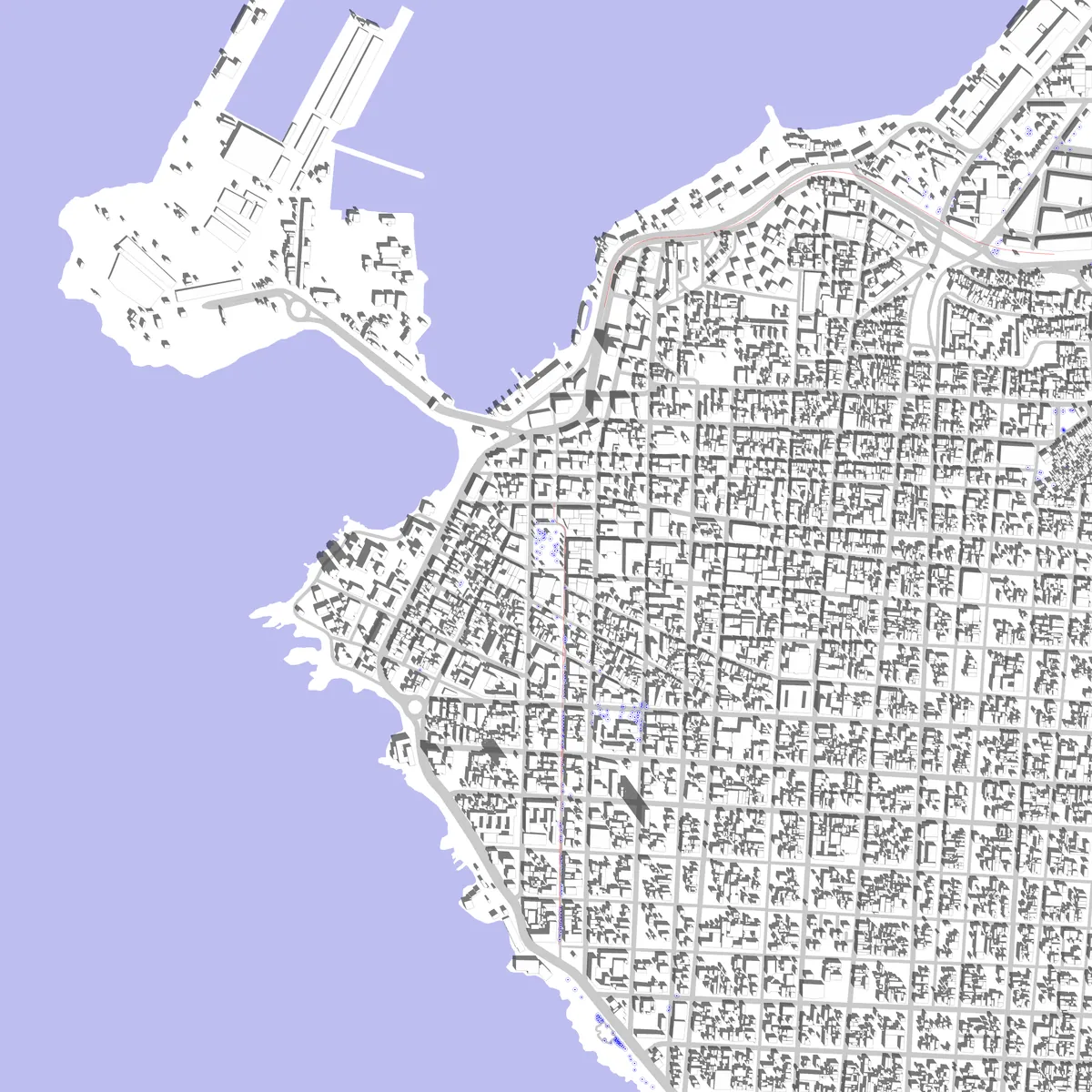Iquique site plan (2.5 km)