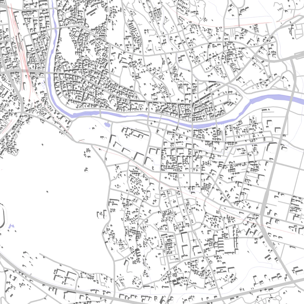 Isahaya site plan (2.5 km)